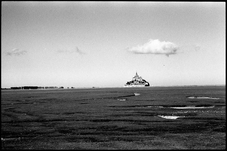 Cloud, Mont Saint Michel, France 2016 - Silver Gelatin Photograph (1 of 3)