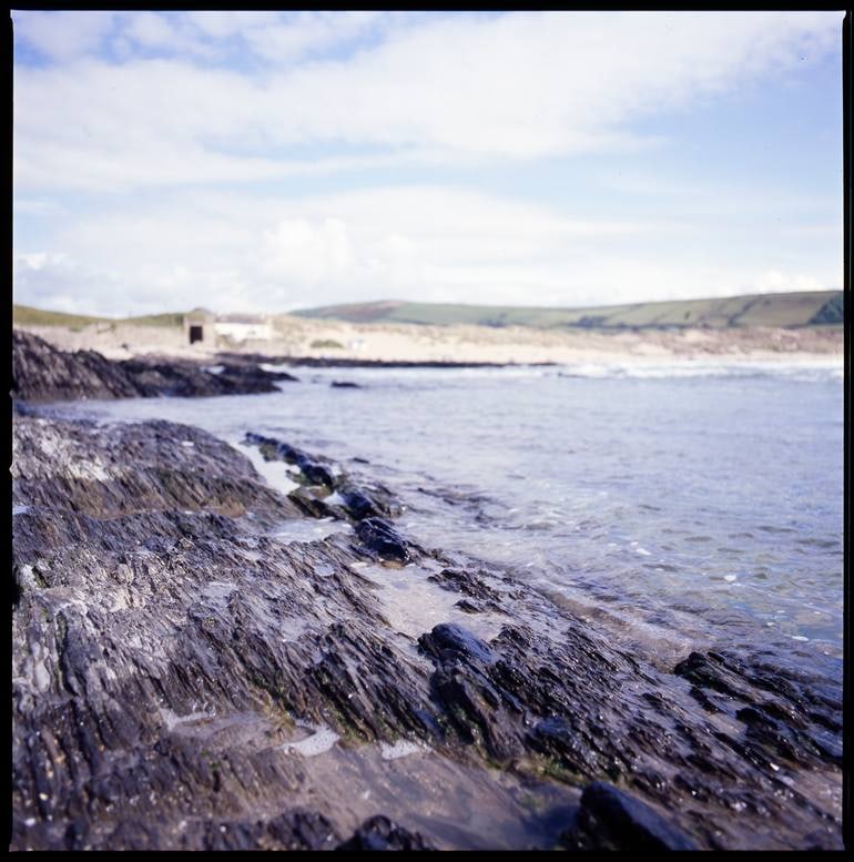 Rocks, Croyde Beach, North Devon - Giclee Photograph: Title: Rocks, Croyde Beach, North Devon - Giclee Photograph Description: 20 x 20 in Medium: Rocks, Croyde Beach, North Devon - Giclee Photograph - Limited Edition of 10 Paul Cooklin United Kingdom