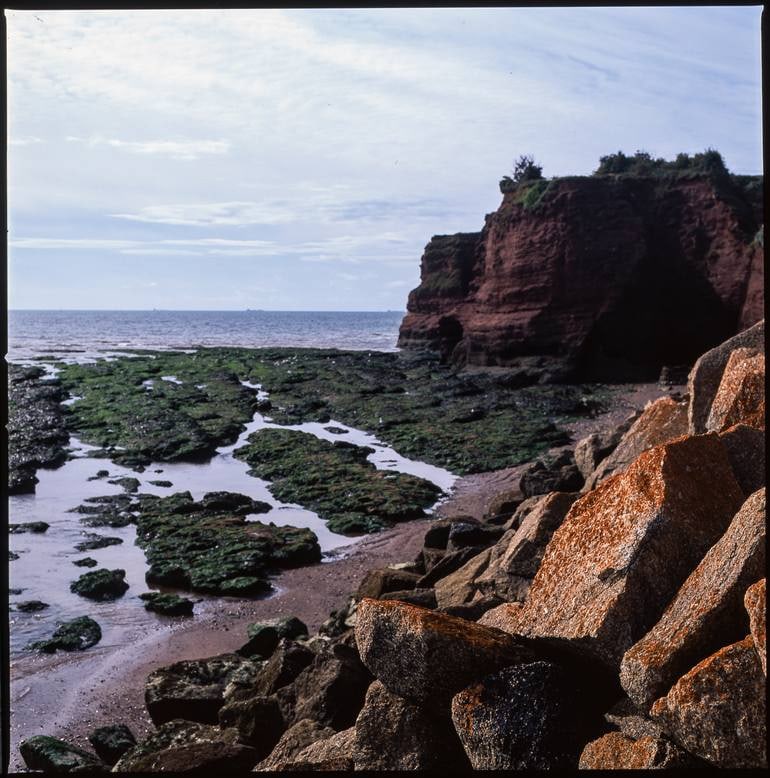 Red Rock, Devon - Giclee Photograph: Title: Red Rock, Devon - Giclee Photograph Description: 20 x 20 in Medium: Red Rock, Devon - Giclee Photograph - Limited Edition of 10 Paul Cooklin United Kingdom Photography, GiclÃ©e on Pap