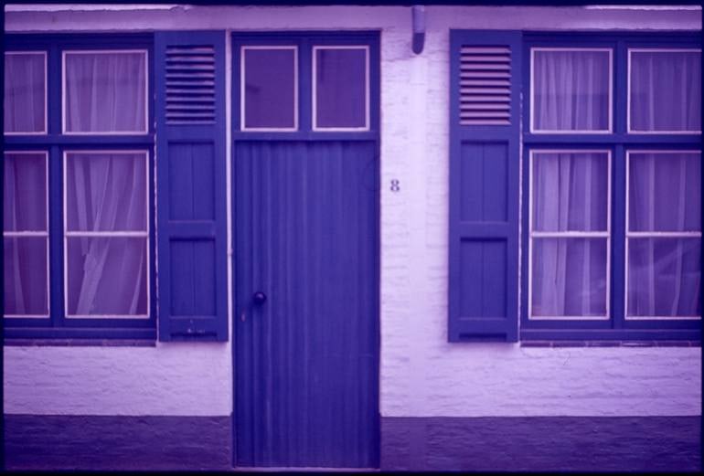 Blue, Bruges, Belgium - C Type Photograph: Title: Blue, Bruges, Belgium - C Type Photograph Description: 20 x 16 in Medium: Blue, Bruges, Belgium - C Type Photograph - Limited Edition of 10 Paul Cooklin United Kingdom Photography, C-Type on