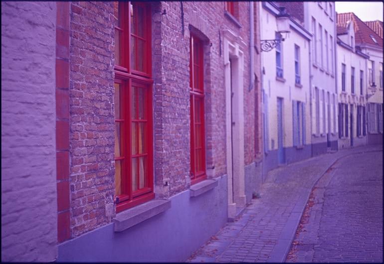 Cobbled Streets Of Bruges, Belgium - C Type Photograph: Title: Cobbled Streets Of Bruges, Belgium - C Type Photograph Description: 20 x 16 in Medium: Cobbled Streets of Bruges, Belgium - C Type Photograph - Limited Edition of 10 Paul Cooklin United