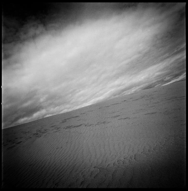 Sand Dune Ii, Croyde Bay, Devon -Silver Gelatin Photograph: Title: Sand Dune Ii, Croyde Bay, Devon -Silver Gelatin Photograph Description: 20 x 20 in Medium: Sand Dune II, Croyde Bay, Devon -Silver Gelatin Photograph - Limited Edition of 10 Paul Cooklin