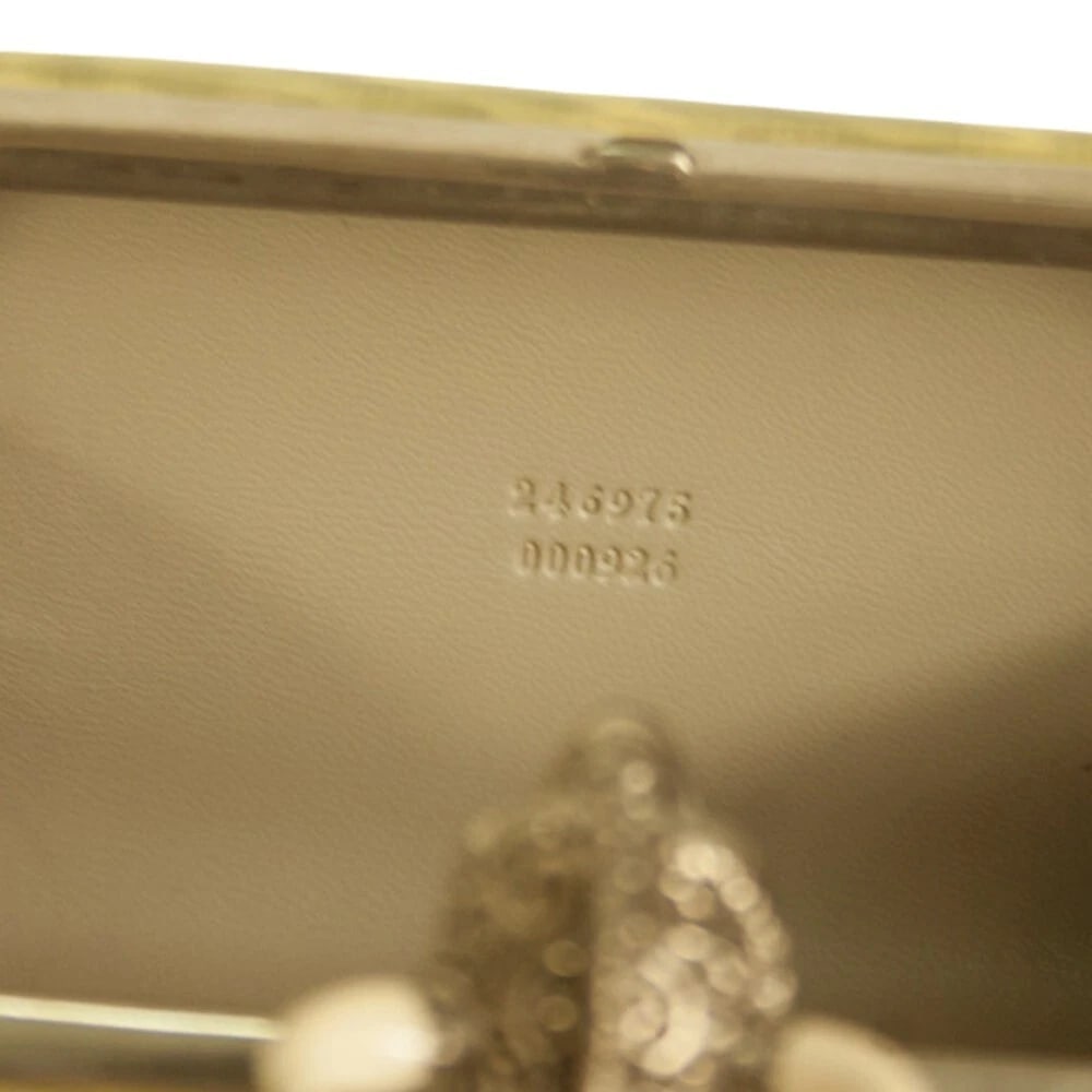 Alexander McQueen Gray Patent Leather Viking Studded Silver Skull Clasp Clutch - 9