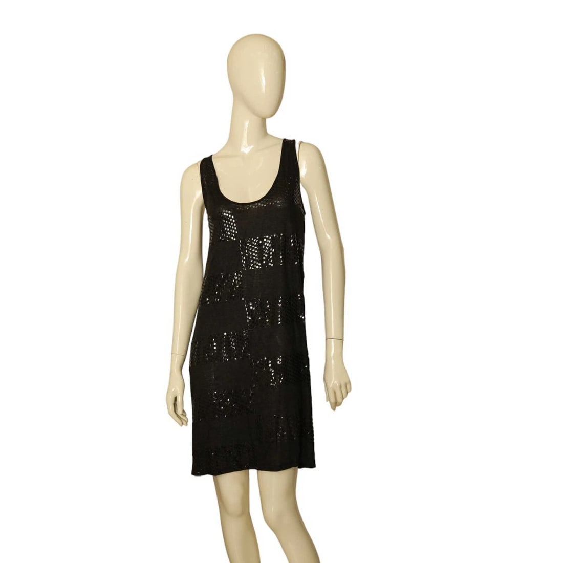 Stella McCartney Anthracite Gray Shiny Sleeveless Tank Mini Length dress size 42: Title:Stella McCartney Anthracite Gray Shiny Sleeveless Tank Mini Length dress size 42 Description:Stella McCartney Anthracite Gray Shiny Sleeveless Tank Mini Length dress size 42 Extra shiny and