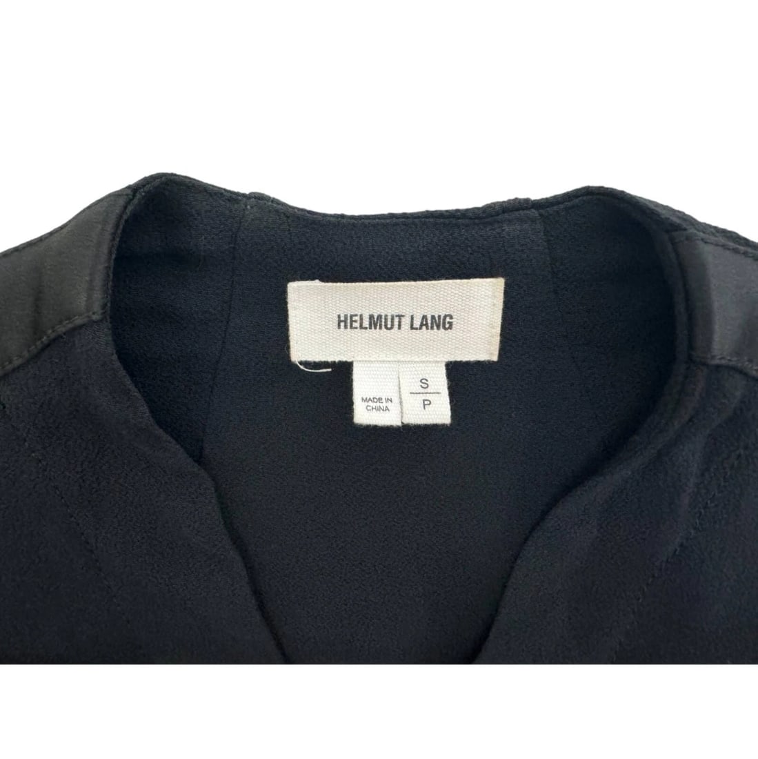 Helmut Lang Black Rayon Fashion Bomber Lightweight Jacket size S/P - 5