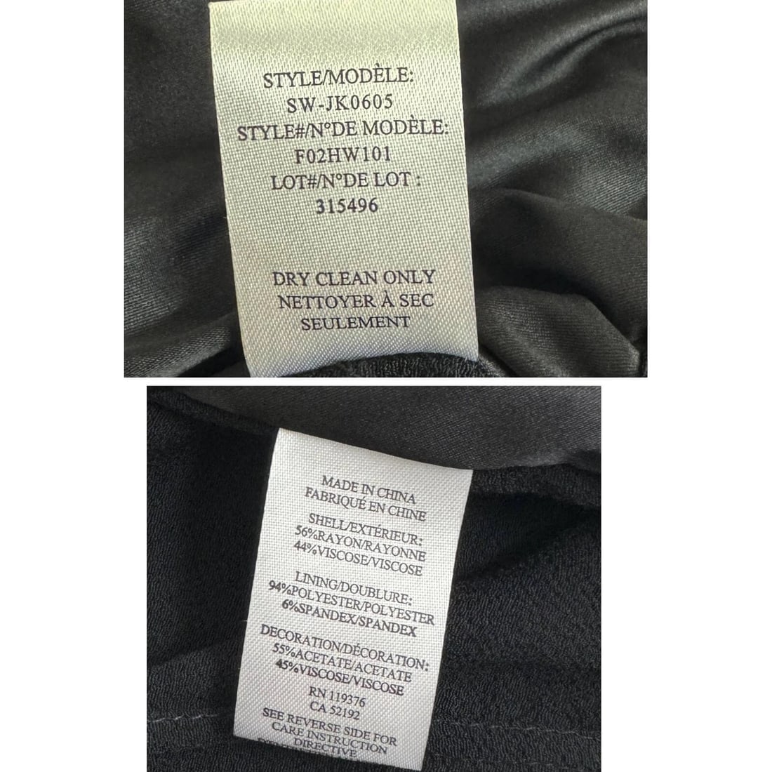Helmut Lang Black Rayon Fashion Bomber Lightweight Jacket size S/P - 9