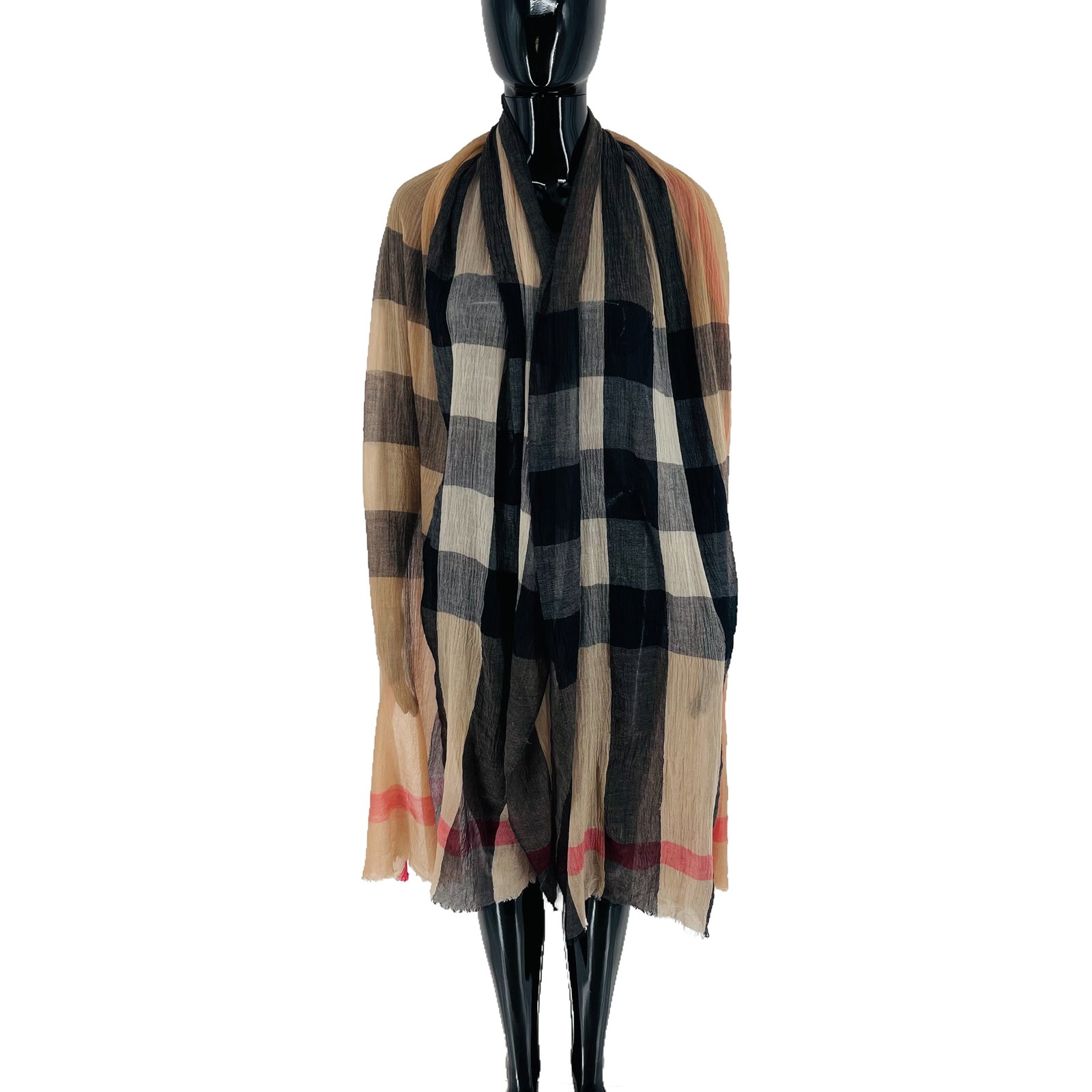 Burberry Beige Plaid 100% Cashmere Scarf: Title: Burberry Beige Plaid 100% Cashmere Scarf Brand:Burberry Date/Period: Modern Materials:100% Cashmere Size:One Size Description:Burberry Beige Plaid 100% Cashmere Scarf Reserve: $90.00 Shipping: