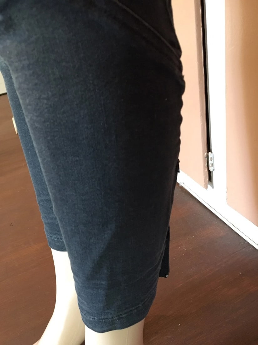 Cool Faith Connection Gray Elastic Skinny Jeans Size Small - 5