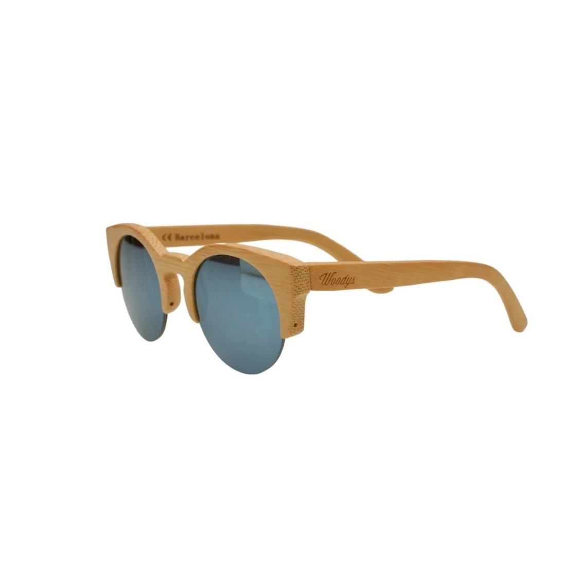 Woodys Barcelona Hiroto 0,33 Wooden Beige Round Sunglasses: Title:Woodys Barcelona Hiroto 0,33 Wooden Beige Round Sunglasses Description:Woodys Barcelona Hiroto 0,33 Wooden Beige Round Sunglasses Protect your eyes in style with a retro style pair of sunglasses