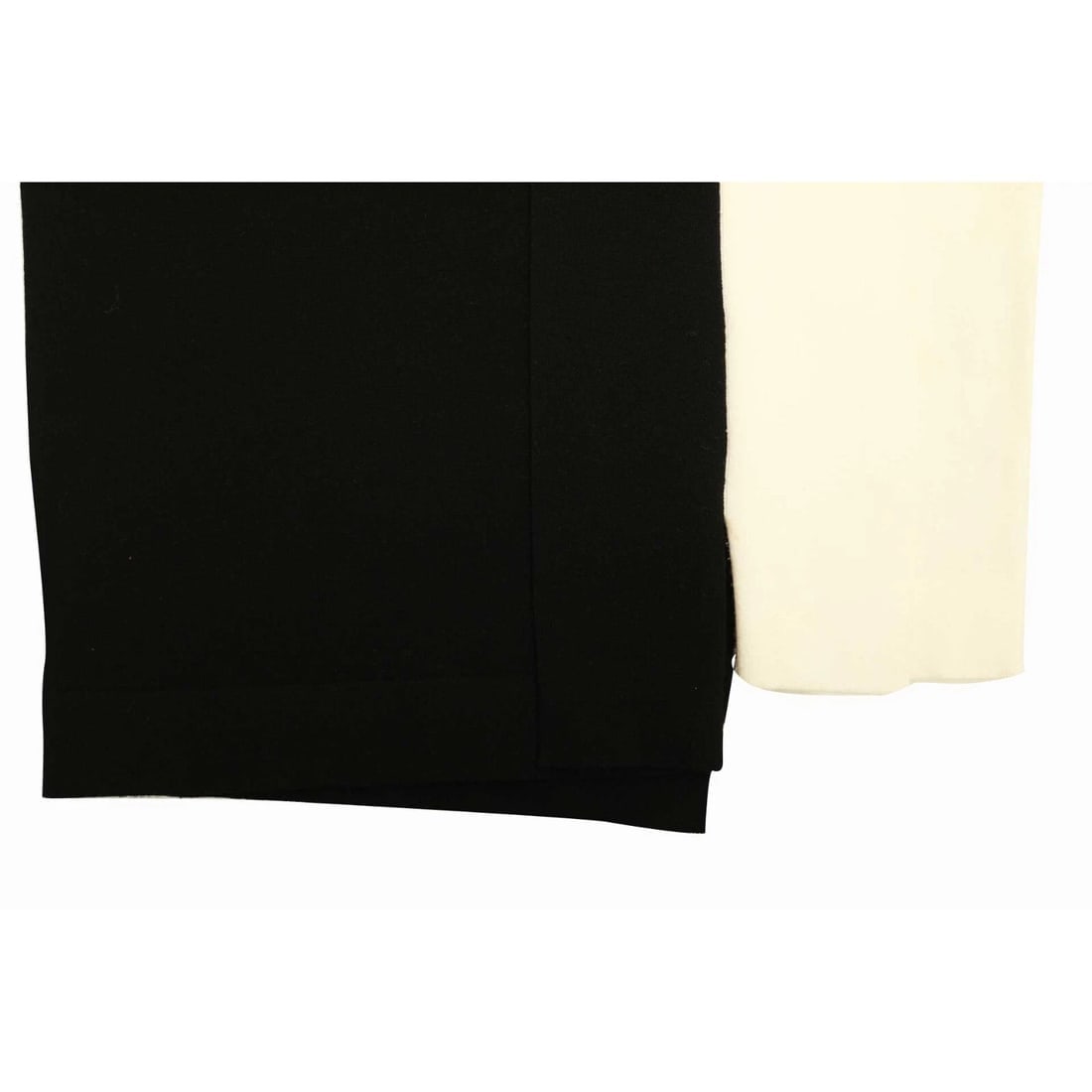 Twinset Black & White Viscose Knit Knee Length Tank Asymmetric dress Size S - 8