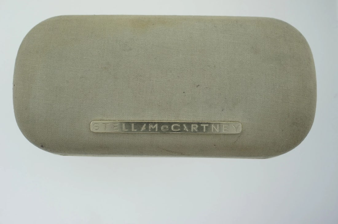 STELLA MCCARTNEY MADE IN ITALY AUTHENTIC GLASSES SHADES SUNGLASSES CASE GREEN - 5