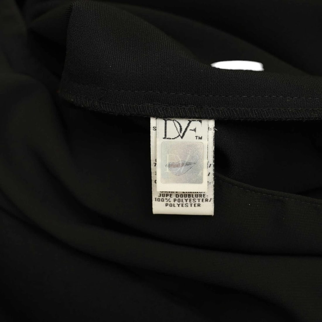 DVF Diane Von Furstenberg Lavana Black Lace Long Sleeve Mini Dress size 4 - 5