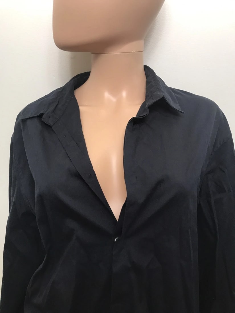 Timeless Jil Sander Dark Navy Button Up Shirt Size 42 - 3