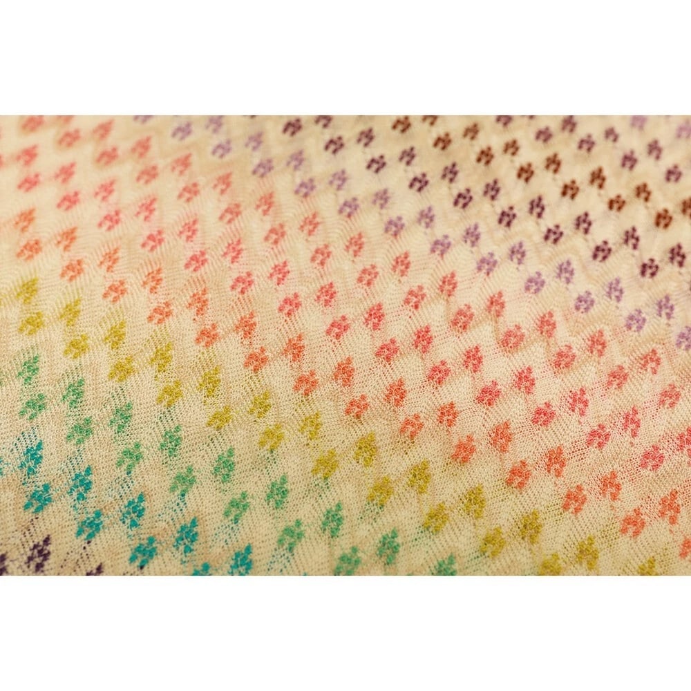 Missoni Mare Multicolored Sleeveless Ruffled Mini length Knit Dress Size 40 - 10
