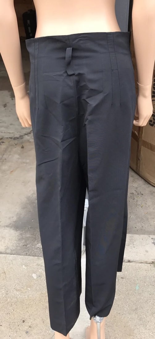 Quirky Sonia Rykiel Black Sailor Pants Size 38 - 6
