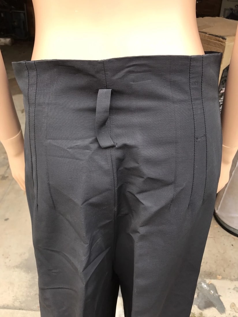 Quirky Sonia Rykiel Black Sailor Pants Size 38 - 7