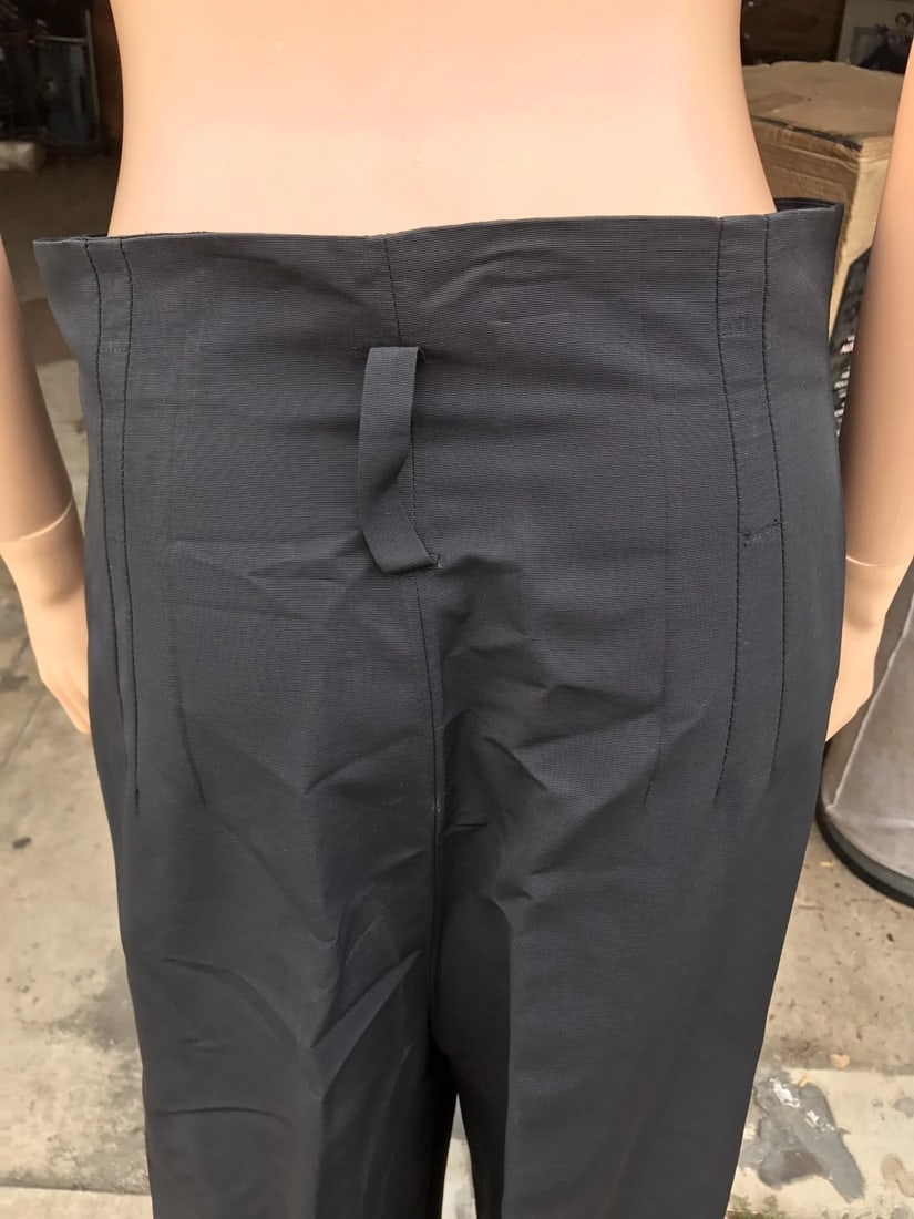 Quirky Sonia Rykiel Black Sailor Pants Size 38 - 8