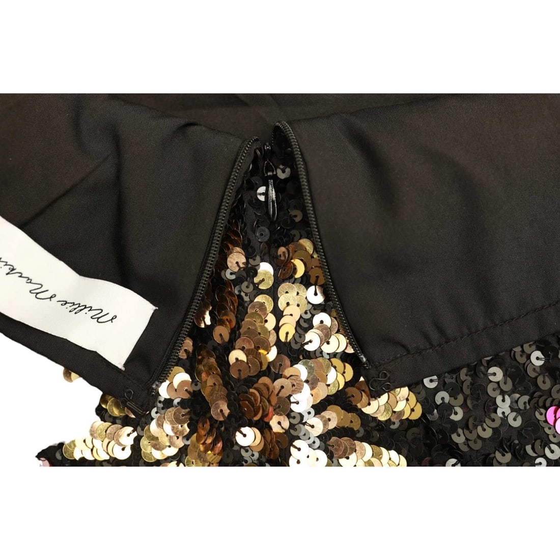 Millie Mackintosh Floral Fully Sequined Mini Party Clubwear Skirt Size 8 - 8