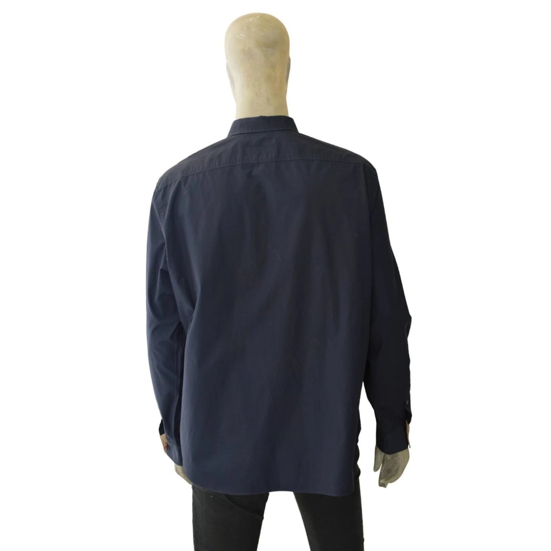 Burberry Brit Blue Cotton Blend Men Casual Button Down Shirt Top Size XXL - 2