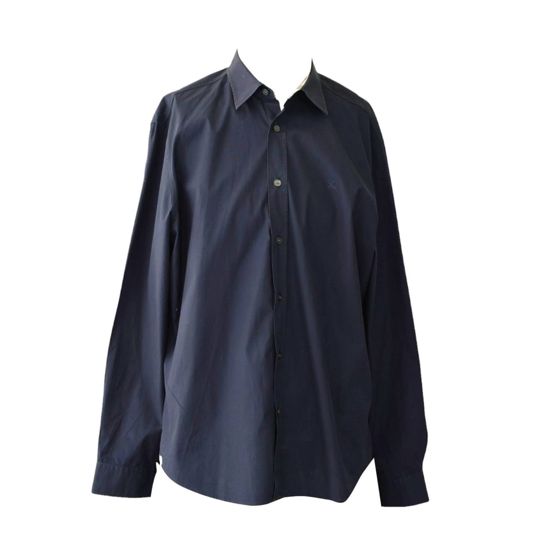 Burberry Brit Blue Cotton Blend Men Casual Button Down Shirt Top Size XXL - 3