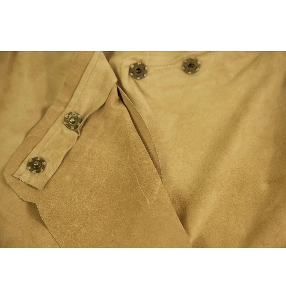 NTW Dolce Gabbana D & G Above knee mini belted beige suede lambskin skirt Sz 40 - 7