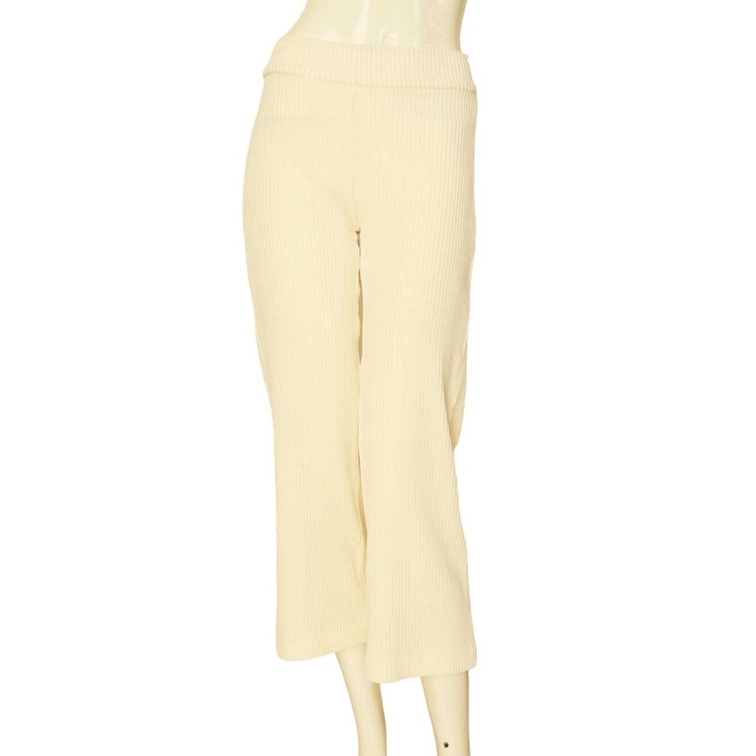 Avenue Montaigne Ivory Cotton Rib Elastic Cropped Trousers Pants size 0 USA: Title:Avenue Montaigne Ivory Cotton Rib Elastic Cropped Trousers Pants size 0 USA Description:Avenue Montaigne Ivory Cotton Rib Elastic Cropped Trousers Pants size 0 USA Fun and beautiful Avenue