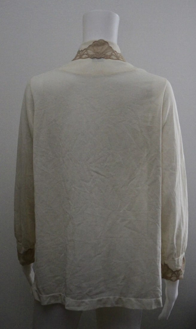 EMILIO PUCCI FOR FORMFIT ROGERS SIZE S 10-12 MADE IN USA ITALY PAJAMA TOP - 6