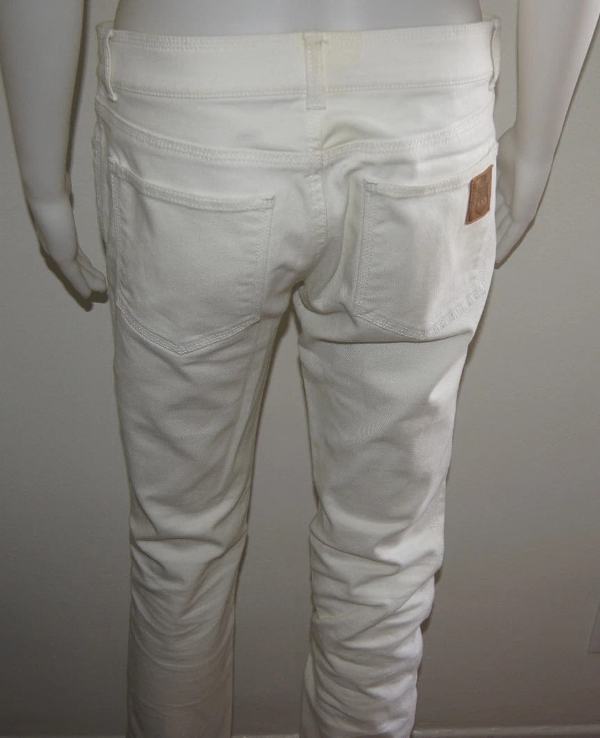 BALLY WHITE JEANS SIZE 6 ITALY 40 STYLISH PANTS - 6