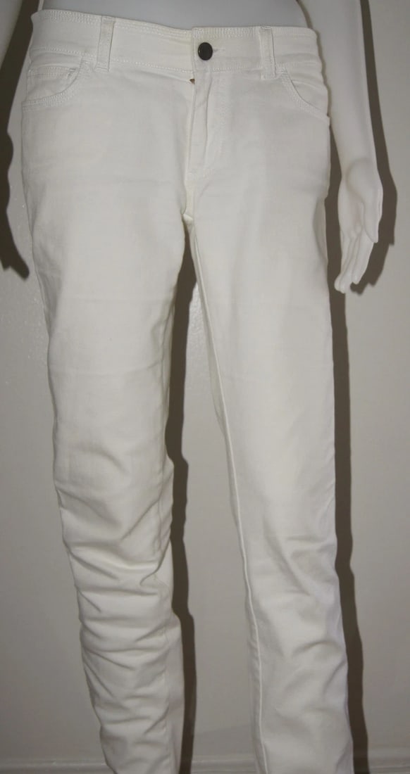 BALLY WHITE JEANS SIZE 6 ITALY 40 STYLISH PANTS - 9