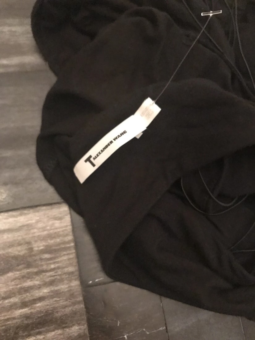 T By Alexander Wang Black Dress Size Small - 3