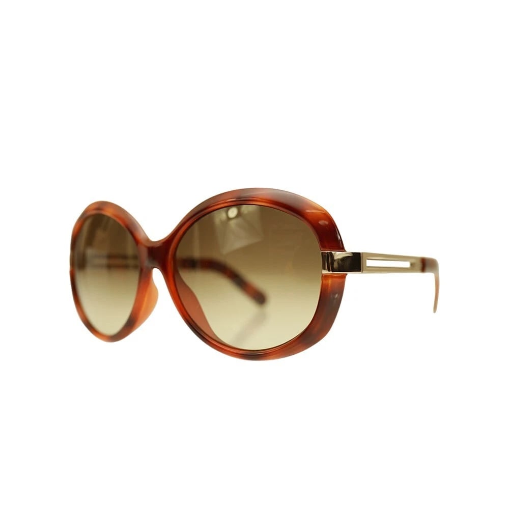 Chloe Havana Brown CE 670 SA Women's Fashion Round Sunglasses, Box (1 of 7)