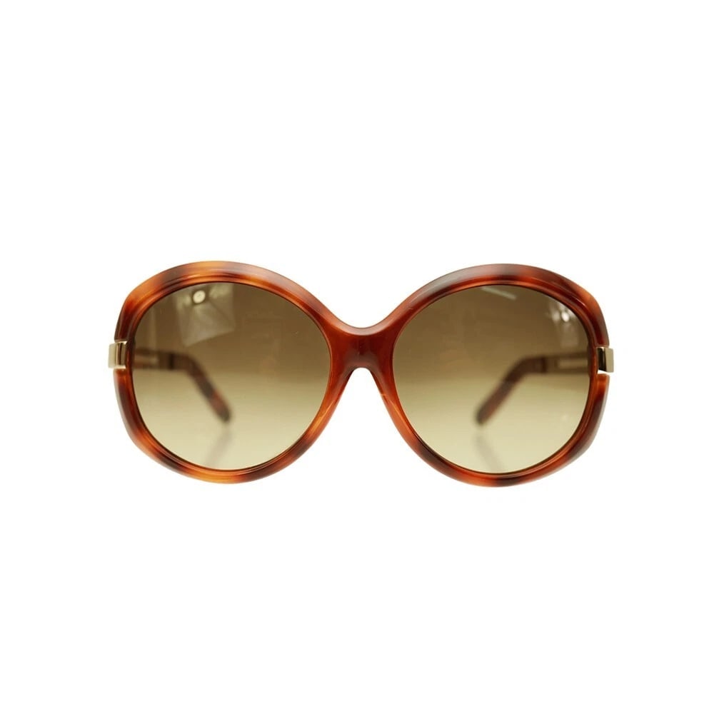 Chloe Havana Brown CE 670 SA Women's Fashion Round Sunglasses, Box - 2