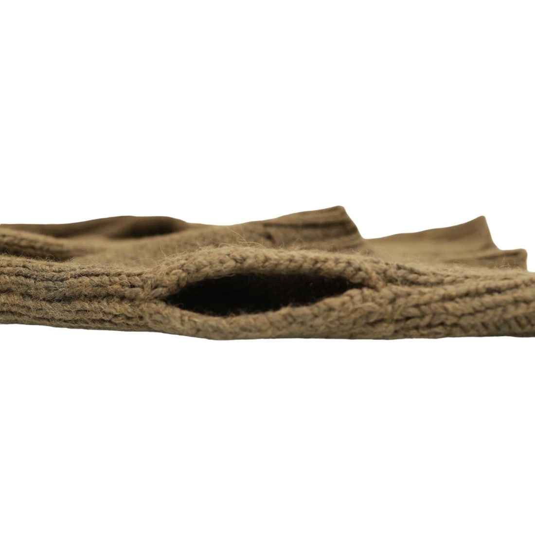 Theyskens' Theory Olive Green Alpaca Merino Wool Blend Knit Sweater Top size P - 8