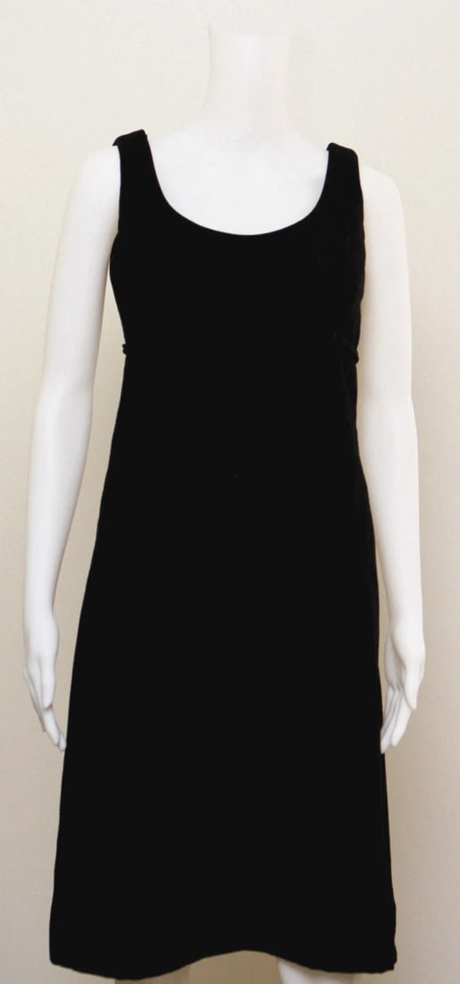 SAKS FIFTH AVENUE GEOFFREY BEENE LITTLE BLACK DRESS GORGEOUS SEXY COCKTAIL - 2