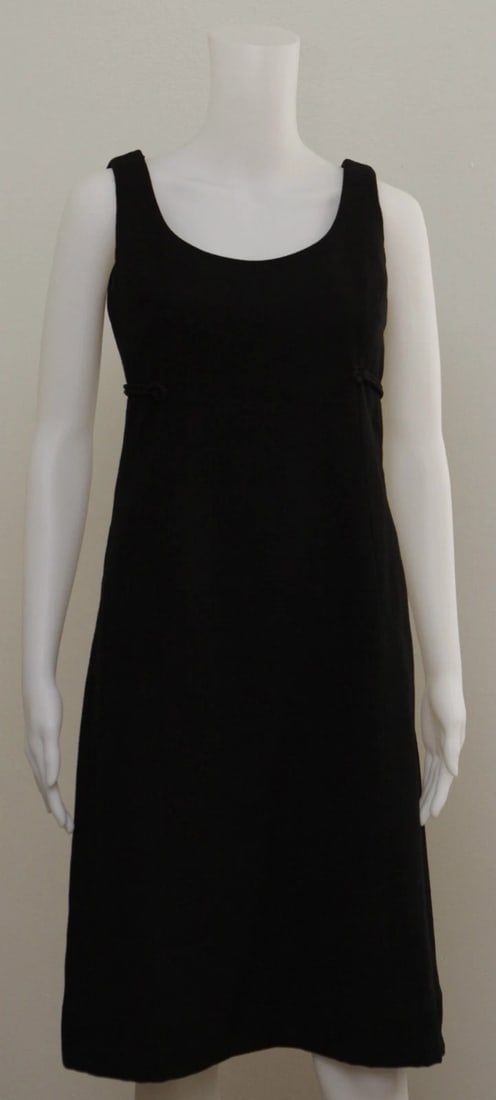 SAKS FIFTH AVENUE GEOFFREY BEENE LITTLE BLACK DRESS GORGEOUS SEXY COCKTAIL - 3