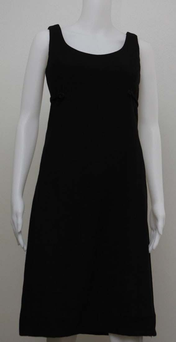 SAKS FIFTH AVENUE GEOFFREY BEENE LITTLE BLACK DRESS GORGEOUS SEXY COCKTAIL - 5