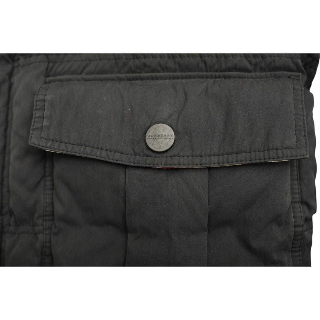 Burberry Black Puffer Removable Hood with Fur Trim Jacket size 14Y XS 164cm tall - 11