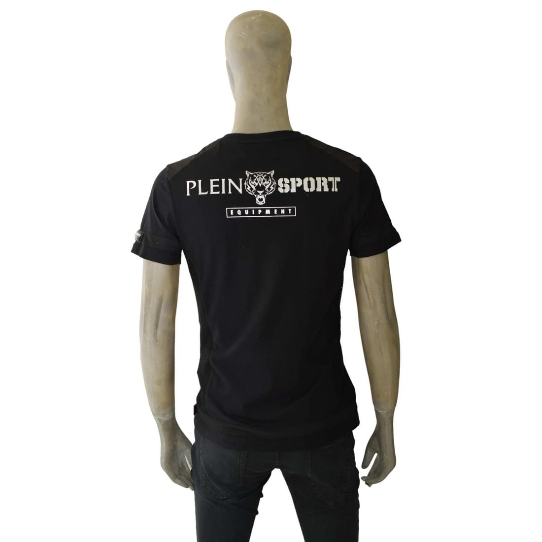 Philipp Plein Sport 100% cotton Black Tiger T-shirt Top Men size L - 2