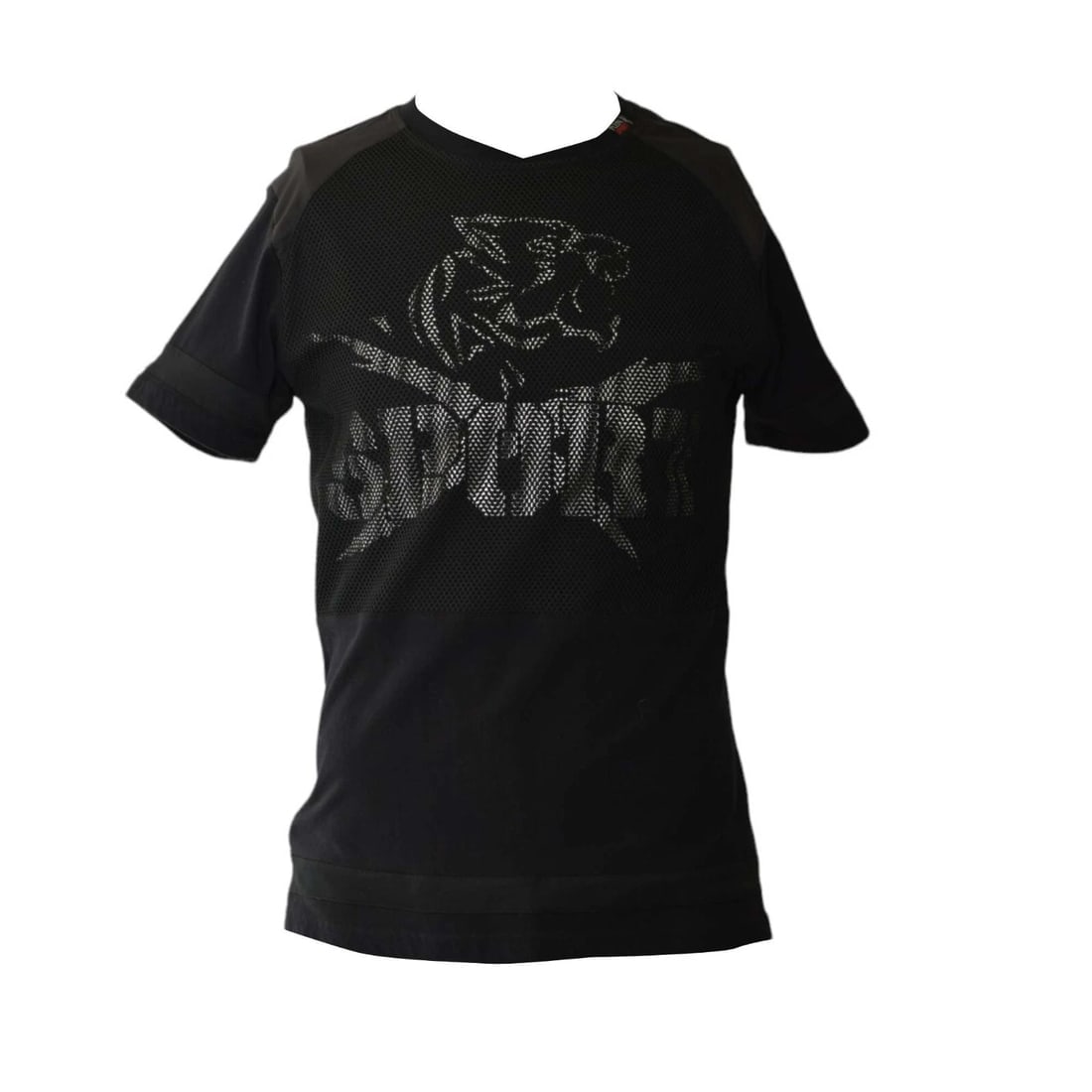 Philipp Plein Sport 100% cotton Black Tiger T-shirt Top Men size L - 3