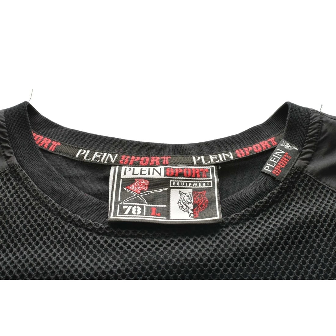 Philipp Plein Sport 100% cotton Black Tiger T-shirt Top Men size L - 4