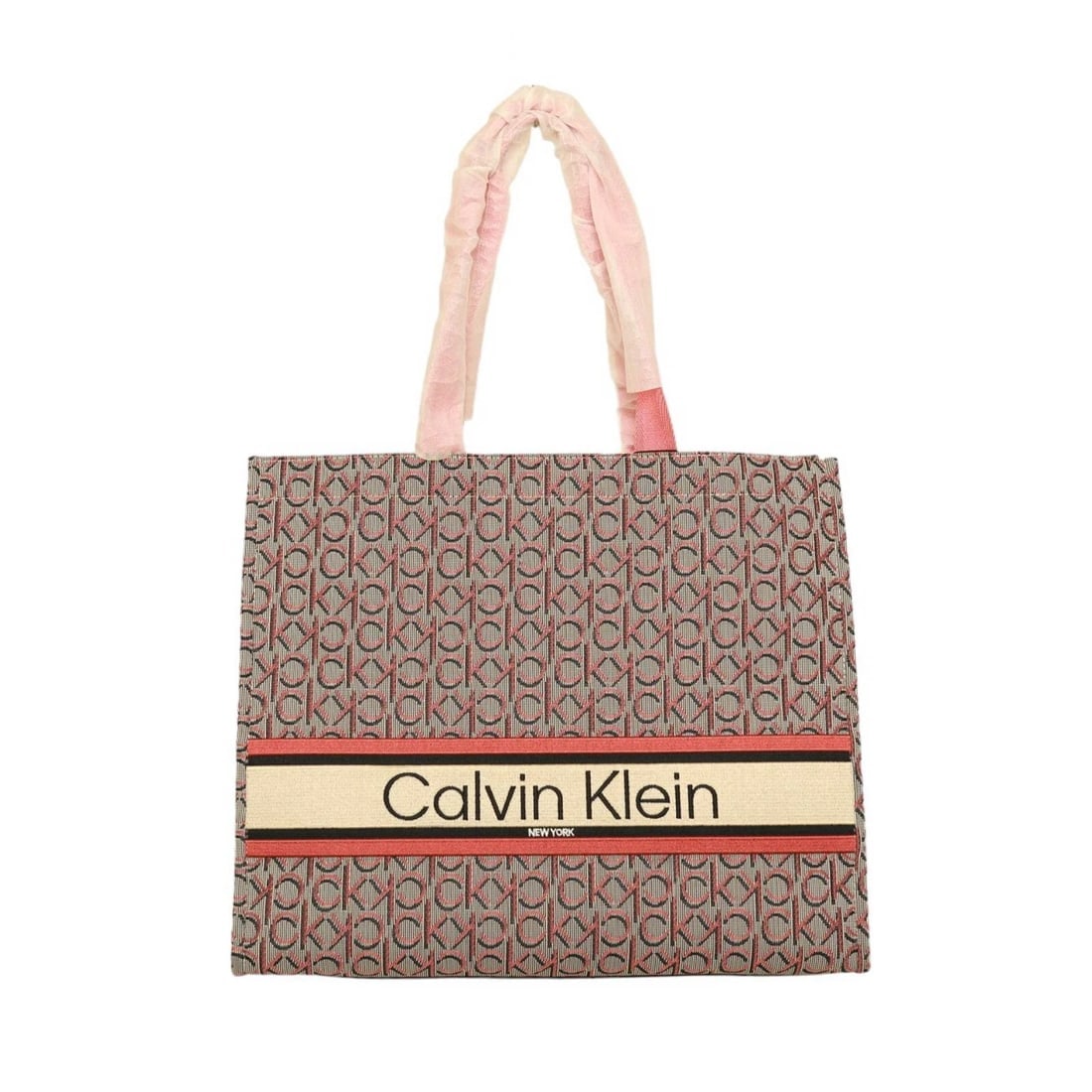 Calvin Klein Coral Gray Monogram Canvas Tote Bag Shoulder Handbag Shopper, new: Title:Calvin Klein Coral Gray Monogram Canvas Tote Bag Shoulder Handbag Shopper, new Description:Calvin Klein Coral Gray Monogram Canvas Tote Bag Shoulder Handbag Shopper, new Stylish and functional,