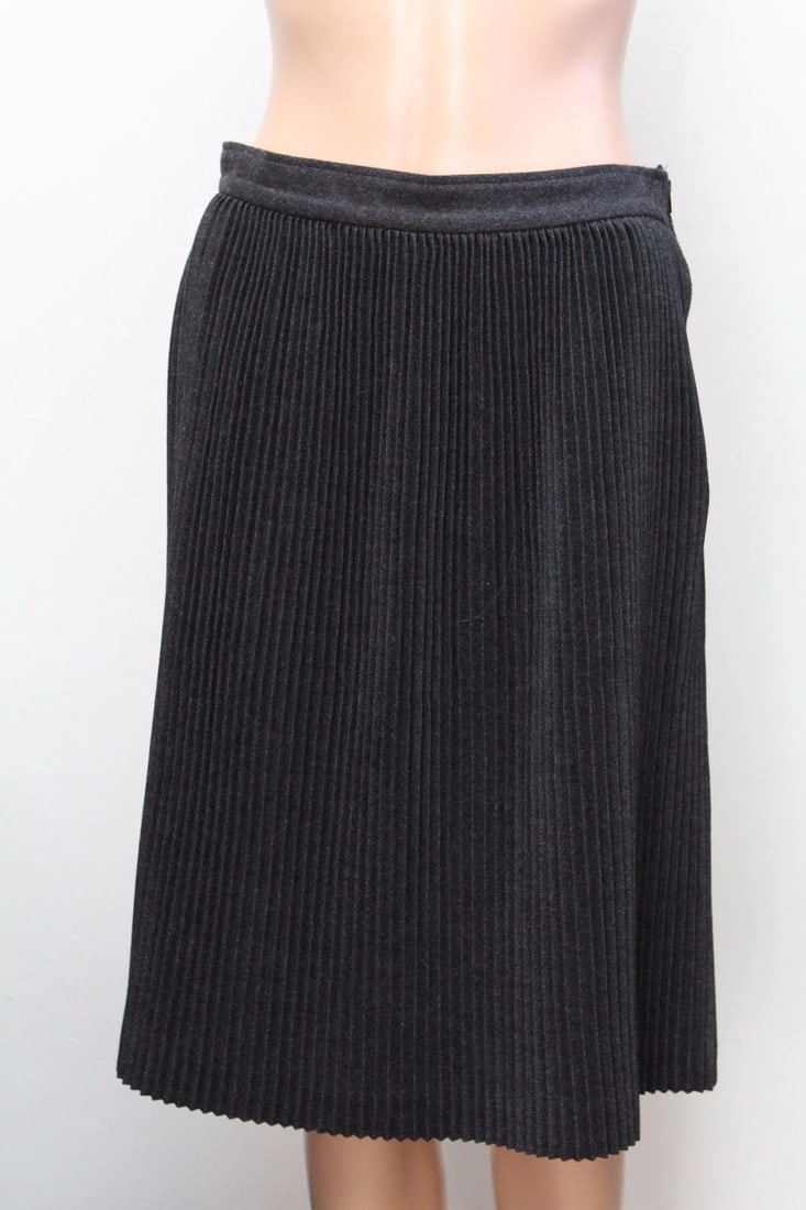 VALENTINO BOUTIQUE VINTAGE SKIRT WOOL BLEND PLAIDS SIZE 12 STYLISH - 2
