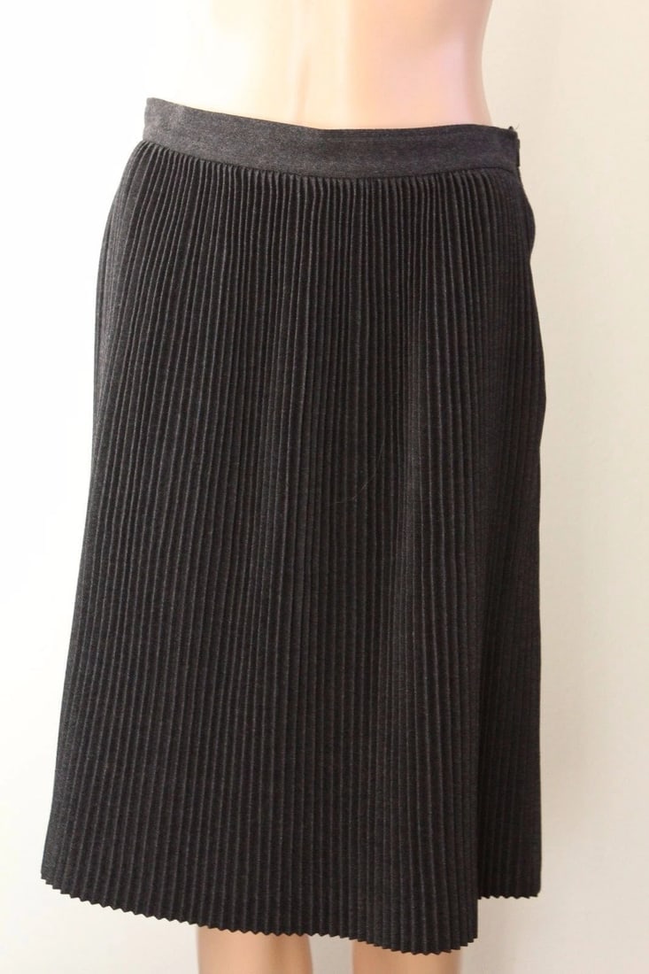 VALENTINO BOUTIQUE VINTAGE SKIRT WOOL BLEND PLAIDS SIZE 12 STYLISH - 8