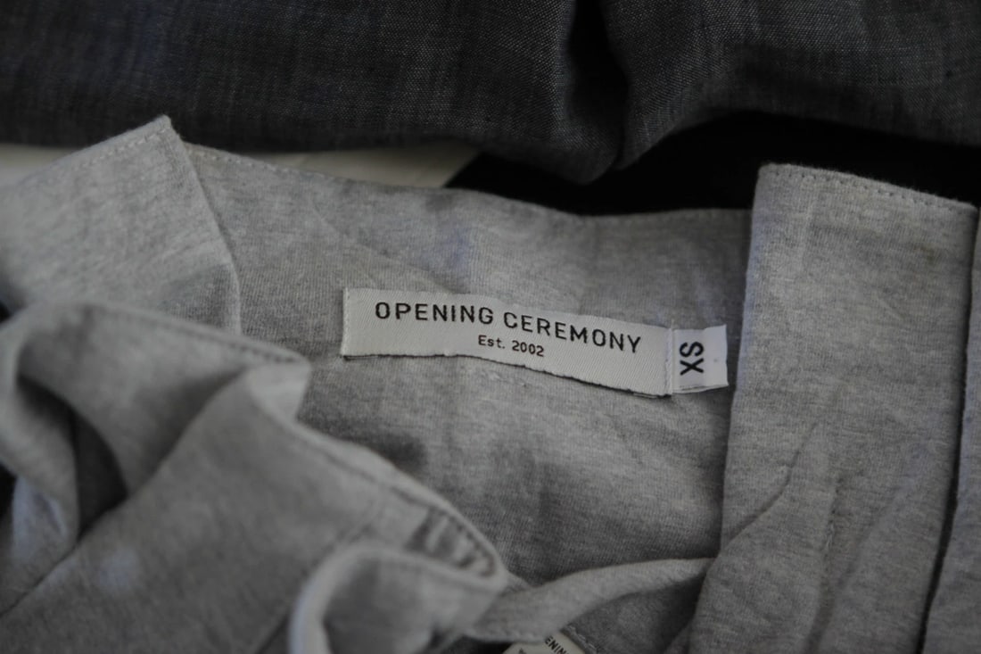 OPENING CEREMONY EST.2002 XS MADE IN JAPAN GREY SKIRT SHORTS STYLISH - 9