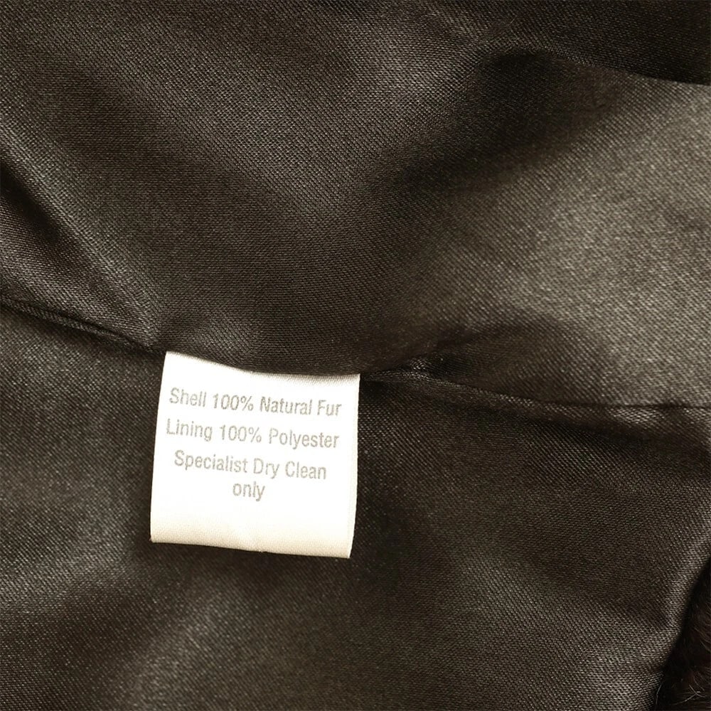 Matthew Williamson Black Rabbit Fur 3/4 Sleeve Bolero Jacket Coat sz 10 - 7