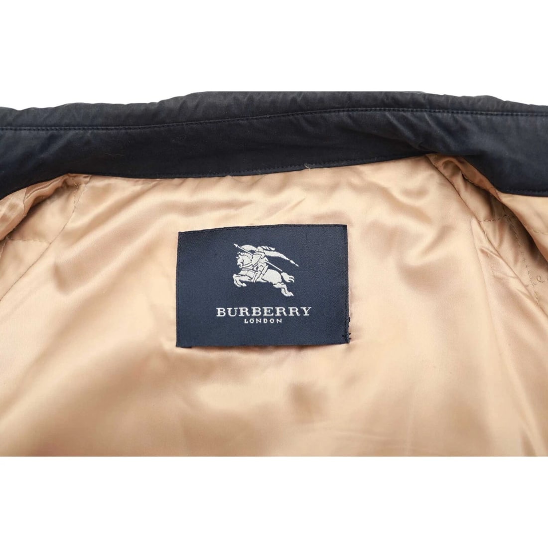 Burberry men's dark blue trench jacket medium length coat size 60 - 4