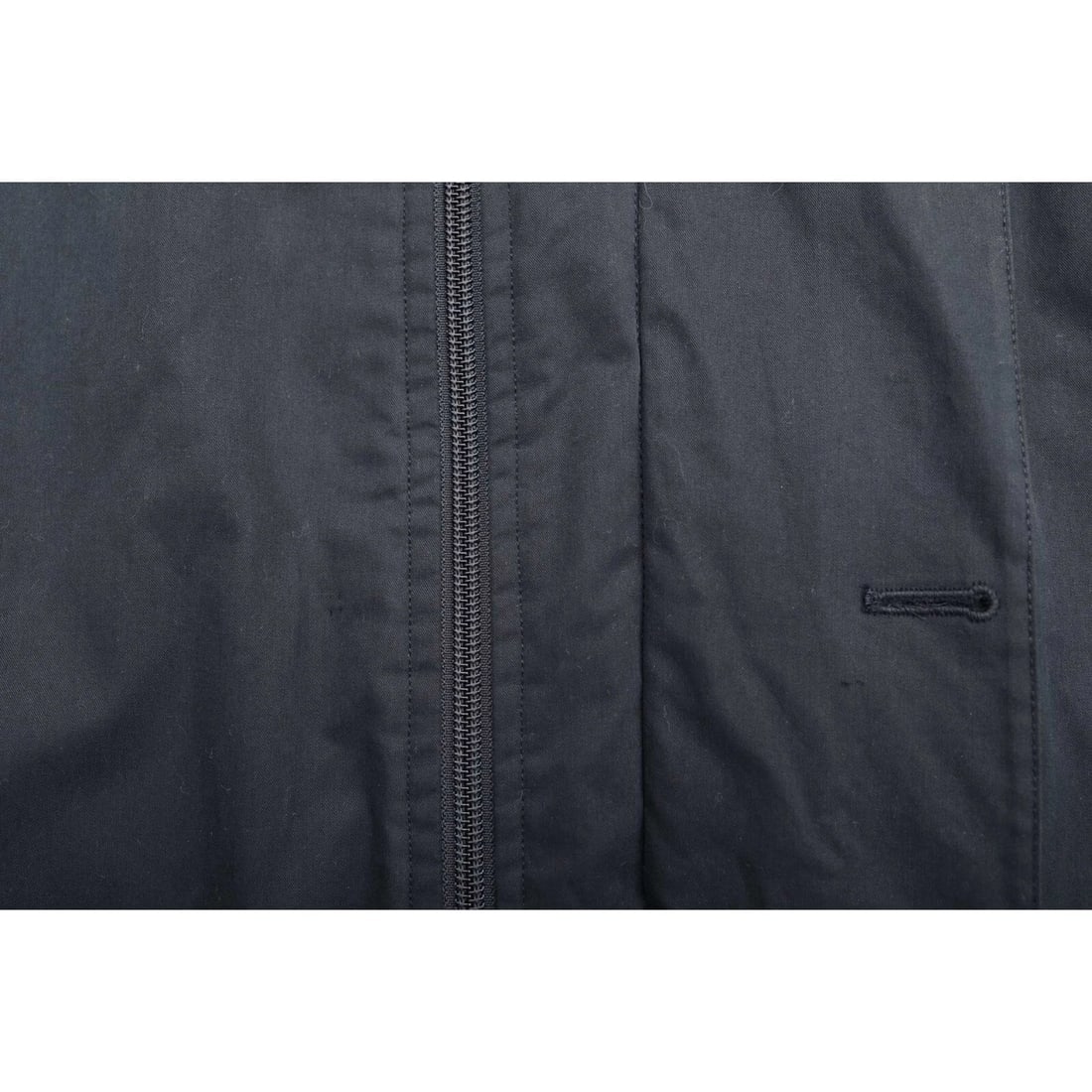 Burberry men's dark blue trench jacket medium length coat size 60 - 9