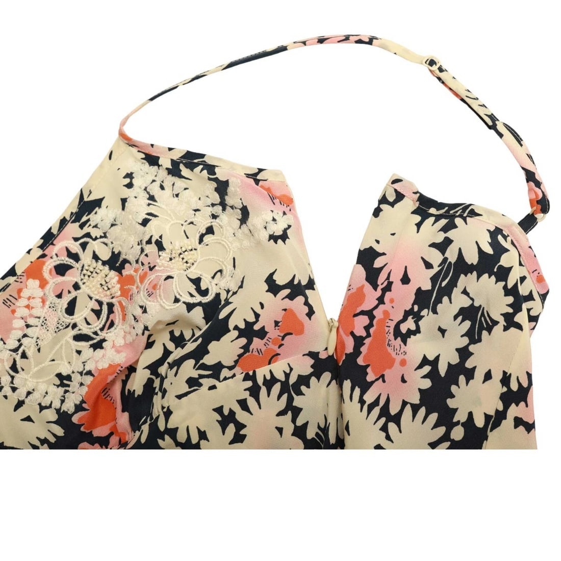 Paul & Joe Floral 100% Silk Multicolor Cami Top Sleeveless Blouse size 2 - 6