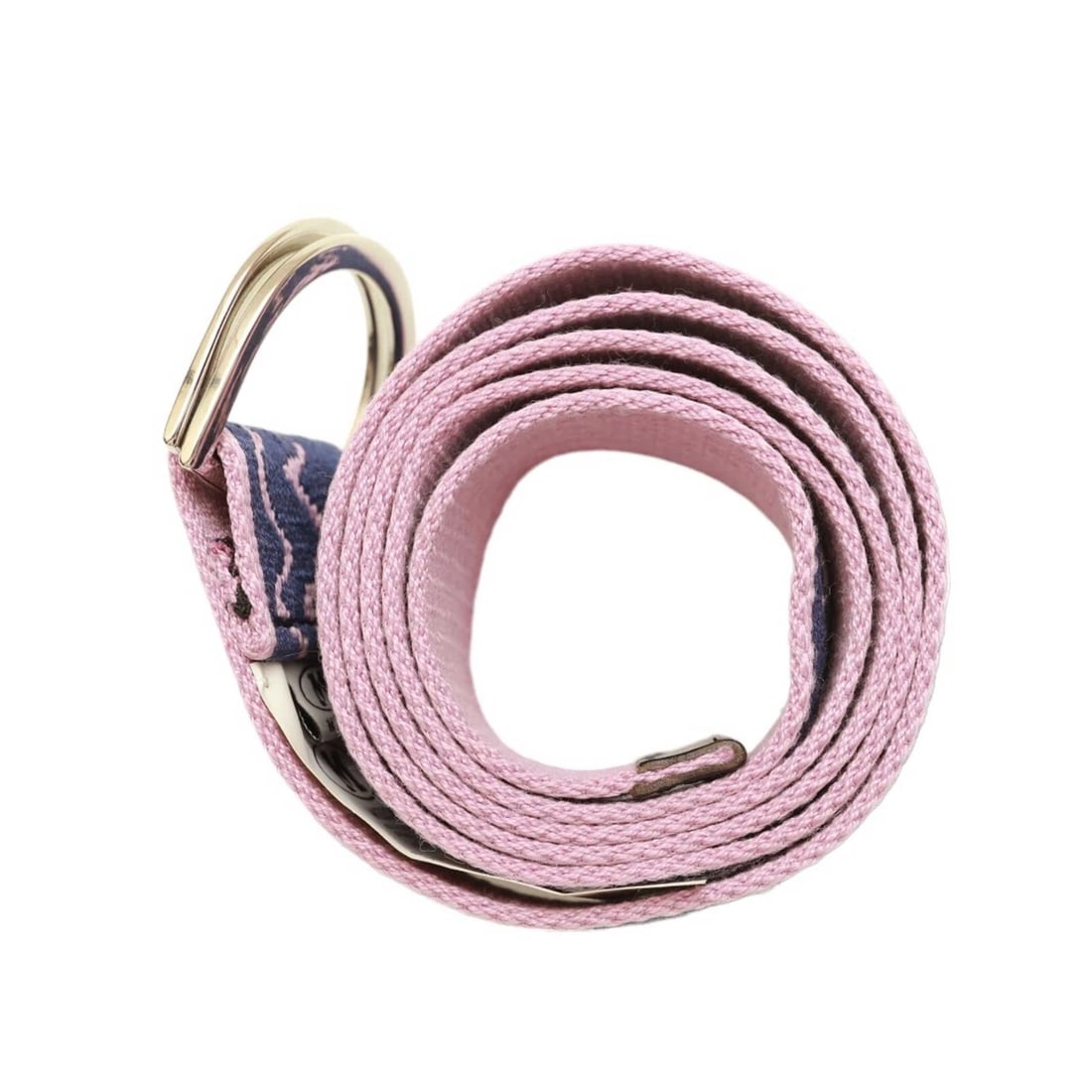 Missoni Woman's Purple Canvas w. Logo pattern Double Ring Waist BELT One Size - 2