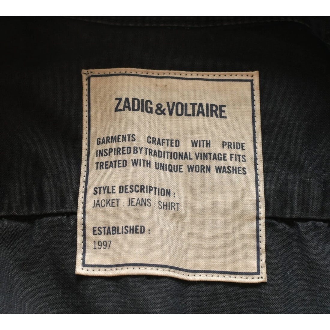 Zadig & Voltaire Dark Blue Catsy Mili Short Sleeve Overall Jumpsuit XS - 4
